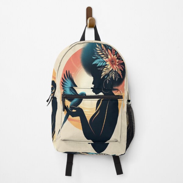 Item preview, Harmony of Femininity: Bird in the arms of a woman designed and sold by Lyavalio.