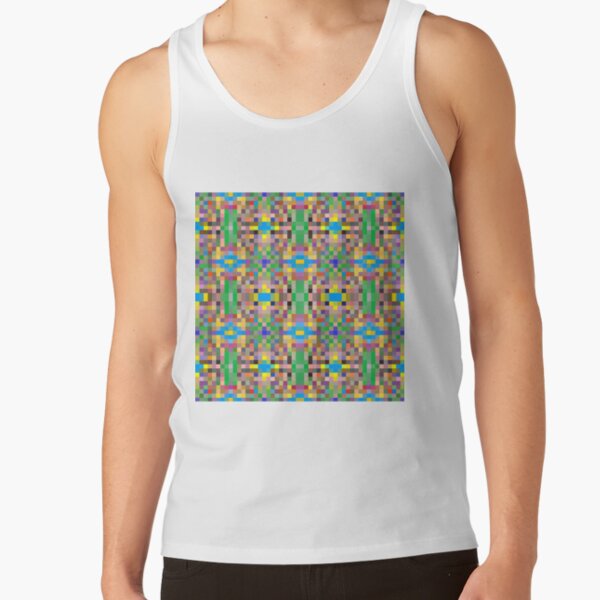 pattern, tracery, weave, template, routine, refined, exquisite, elegant Tank Top