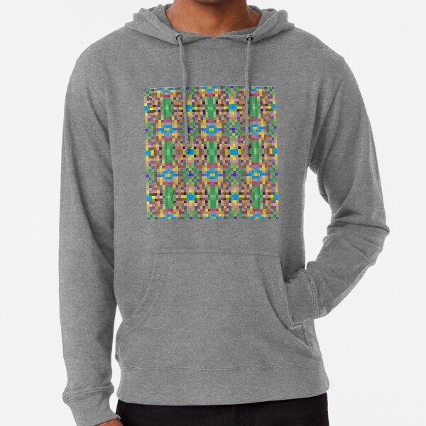pattern, tracery, weave, template, routine, refined, exquisite, elegant Lightweight Hoodie