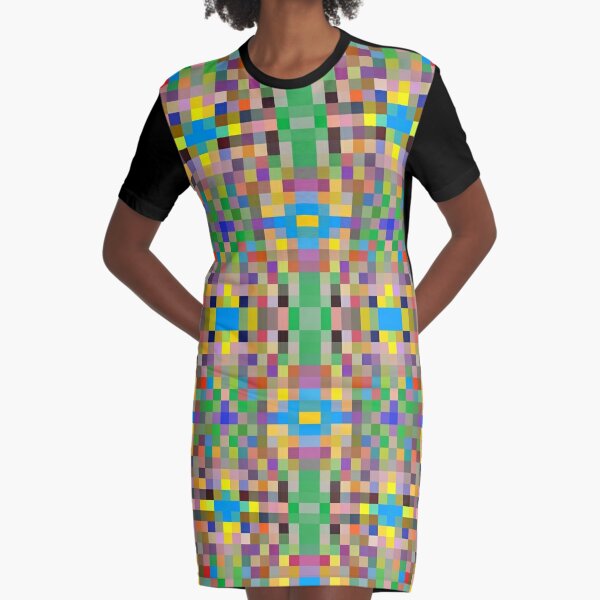 pattern, tracery, weave, template, routine, refined, exquisite, elegant Graphic T-Shirt Dress