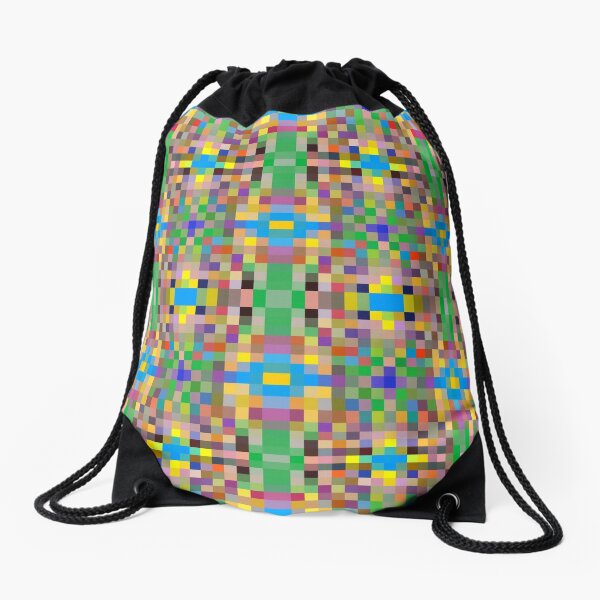 pattern, tracery, weave, template, routine, refined, exquisite, elegant Drawstring Bag