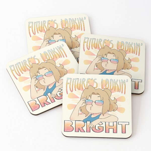 Item preview, Future's lookin' Bright - BlackFox Amber designed and sold by AngelEneArt.