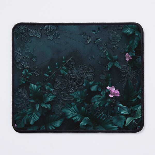 Item preview, Black leather texture and 3d floral lace designed and sold by Fantasyplus.
