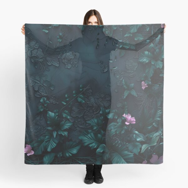 Item preview, Black leather texture and 3d floral lace designed and sold by Fantasyplus.