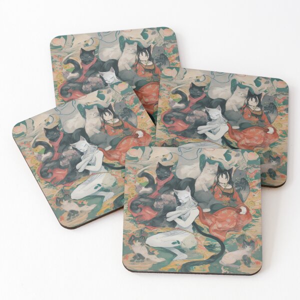 Item preview, The Cat Zen Anime Art  designed and sold by adambus.