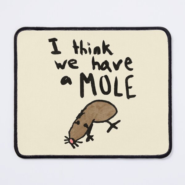 Item preview, i think we have a mole designed and sold by emmapedro24.