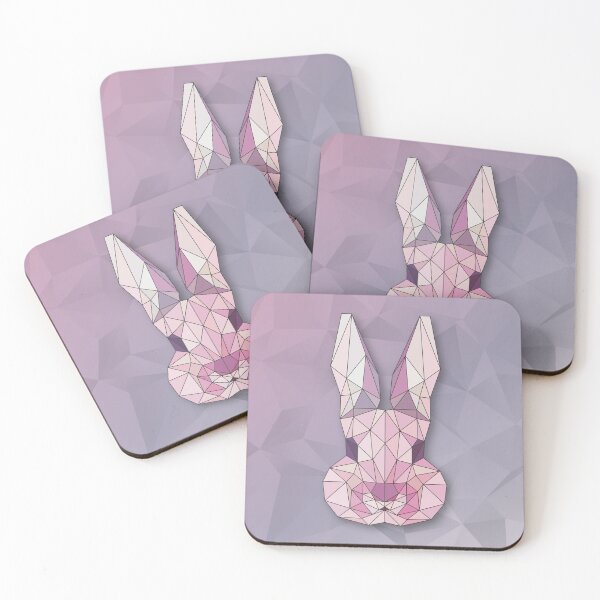 Item preview, Rabbit : Geometric Art designed and sold by ColorfulForest.