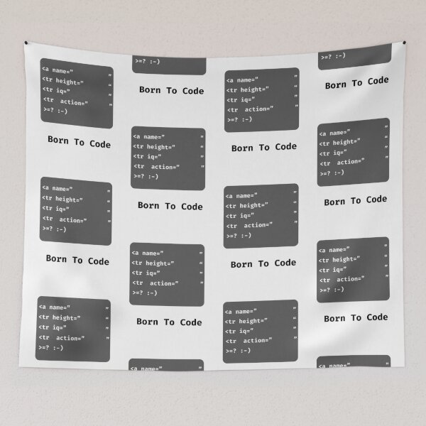 Item preview, BORN TO CODE designed and sold by clecticuk.