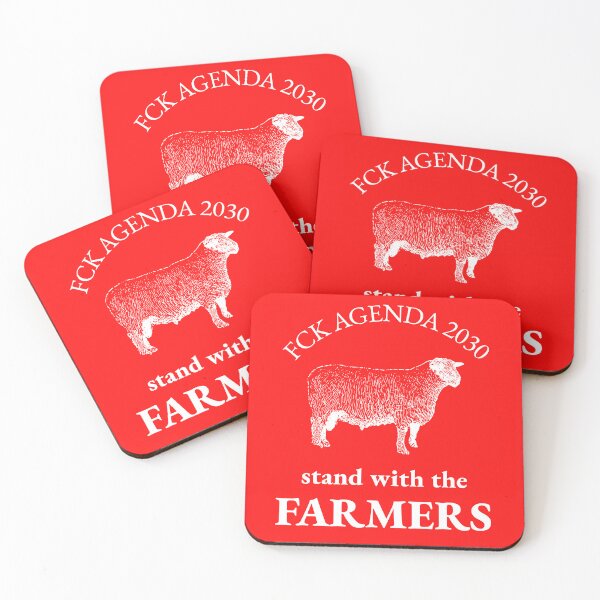 Item preview, FCK Agenda 2030, Stand With The Farmers designed and sold by PurebloodDesign.