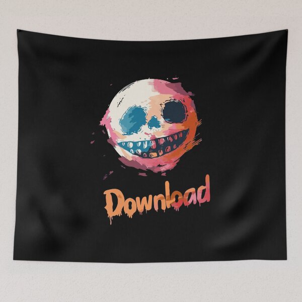 Item preview, Download Abstract Clown - Dark Rock Rock'n'Roll Music Online Festival Design designed and sold by TheRealmWithin.