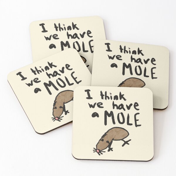 Item preview, i think we have a mole designed and sold by emmapedro24.