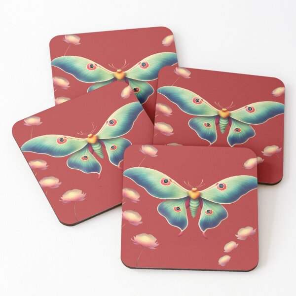 Item preview, Chinese moon moth designed and sold by MollyPetDesigns.