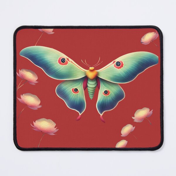 Item preview, Chinese moon moth designed and sold by MollyPetDesigns.
