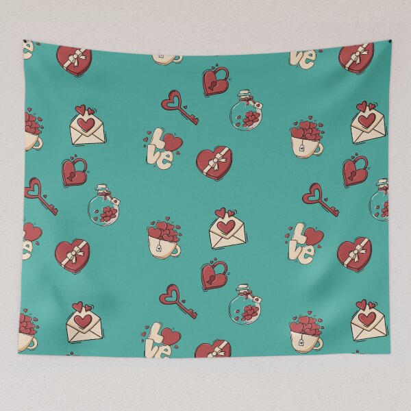 Item preview, Hearts Galore designed and sold by MadTeaDesign.