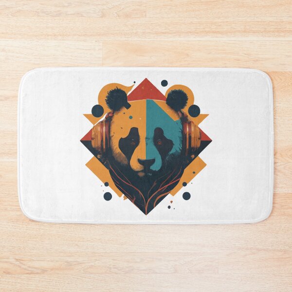 Item preview, Symphonic Panda: A Harmonious Blend of Nature and Music designed and sold by Designowner.