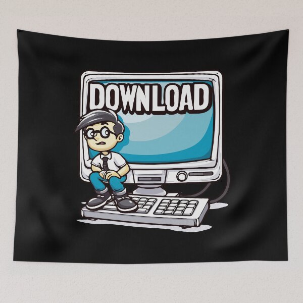 Item preview, Download Geek Corpo - Computer Geek, Corpo rat Design designed and sold by TheRealmWithin.