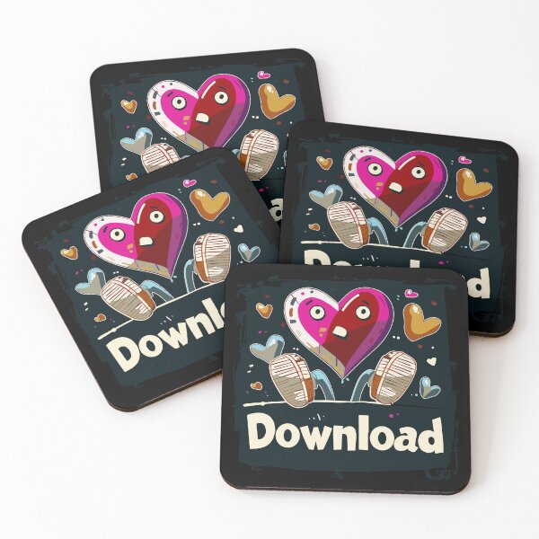 Item preview, Download Heart Rock - Dark Rock Rock'n'Roll Music Online Festival Design designed and sold by TheRealmWithin.