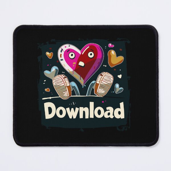 Item preview, Download Heart Rock - Dark Rock Rock'n'Roll Music Online Festival Design designed and sold by TheRealmWithin.