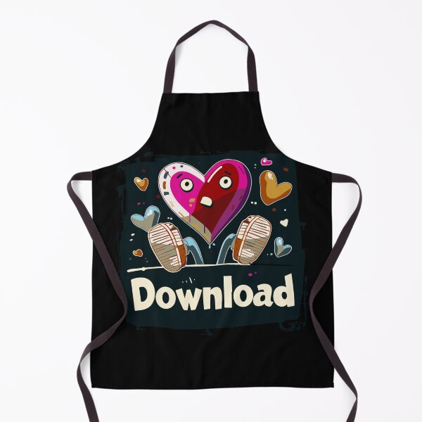 Item preview, Download Heart Rock - Dark Rock Rock'n'Roll Music Online Festival Design designed and sold by TheRealmWithin.