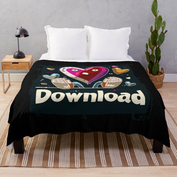 Item preview, Download Heart Rock - Dark Rock Rock'n'Roll Music Online Festival Design designed and sold by TheRealmWithin.