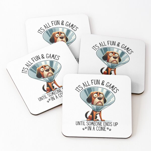Item preview, It's All Fun & Games Until Someone Ends Up In A Cone designed and sold by BeansHotTees.