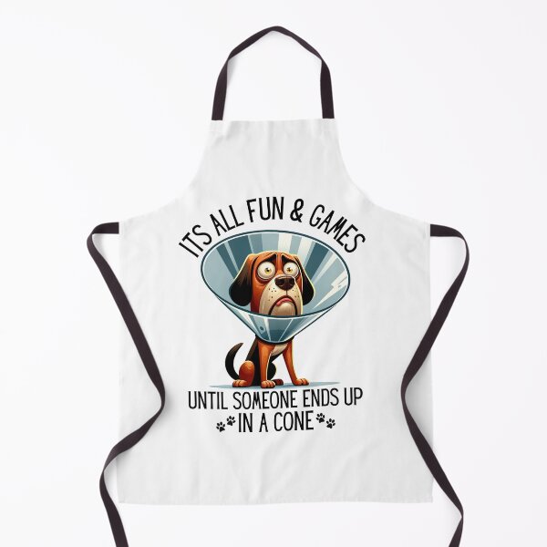 Item preview, It's All Fun & Games Until Someone Ends Up In A Cone designed and sold by BeansHotTees.