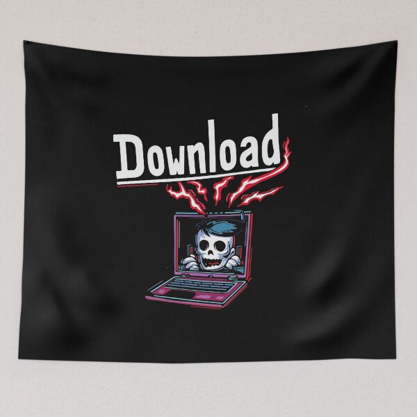 Item preview, Download Neon Computer Zombie - Dark Rock Rock'n'Roll Music Online Festival Design designed and sold by TheRealmWithin.