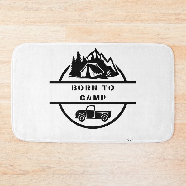 Item preview, Title: Hill Yeah! Born to Camp Adventure Awaits designed and sold by clecticuk.