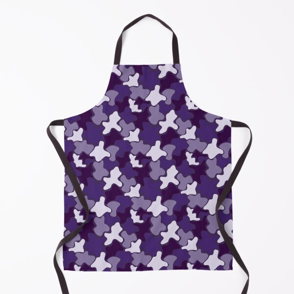 Item preview, Various Purples & White Blob Camouflage Consistent Collage designed and sold by Alchemy-A-La-G.