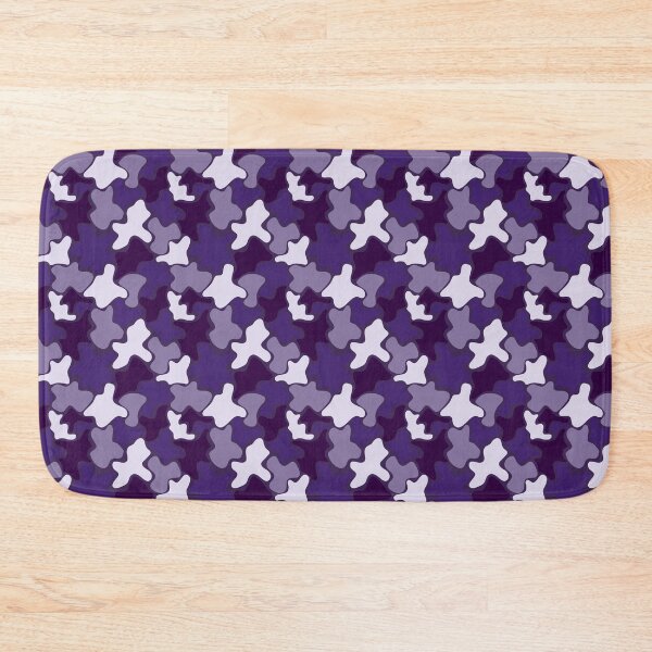 Item preview, Various Purples & White Blob Camouflage Consistent Collage designed and sold by Alchemy-A-La-G.
