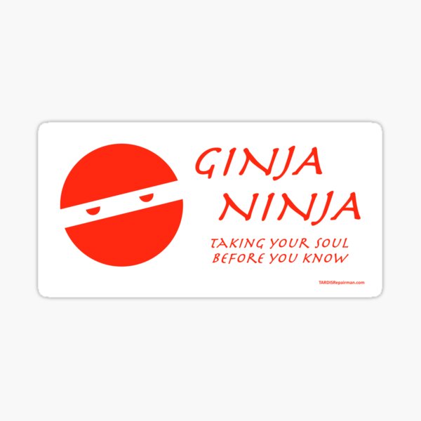 Ginja Ninja Sticker