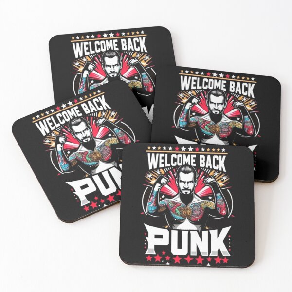Artikelvorschau, Willkommen zurück CM Punk Return WWE 2024 Design entworfen und verkauft von sathiyaseelans.