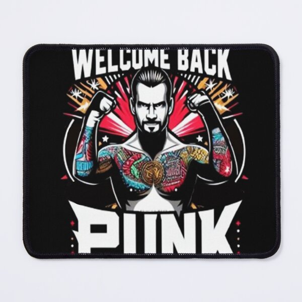 Artikelvorschau, Willkommen zurück CM Punk Return WWE 2024 Design entworfen und verkauft von sathiyaseelans.