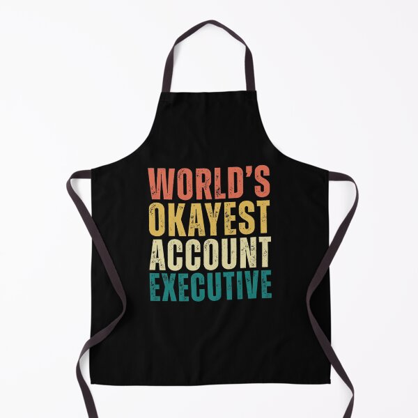 Item preview, Retro Worlds Okayest Account Executive designed and sold by kamrankhan.