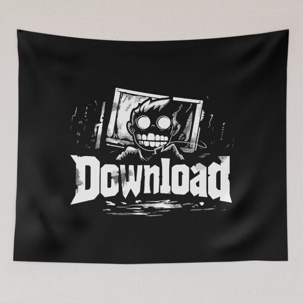 Item preview, Download Zombie - Dark Rock Rock'n'Roll Music Online Festival Design designed and sold by TheRealmWithin.
