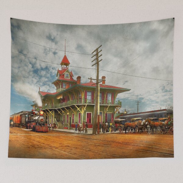 Item preview, Train Station - Pensacola FL - The L&N Railroad 1900 designed and sold by Mike Savad Photography.