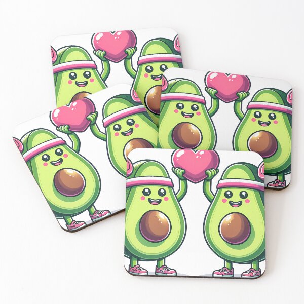 Item preview, Avocado Duo's Workout Fun designed and sold by Purrformance.