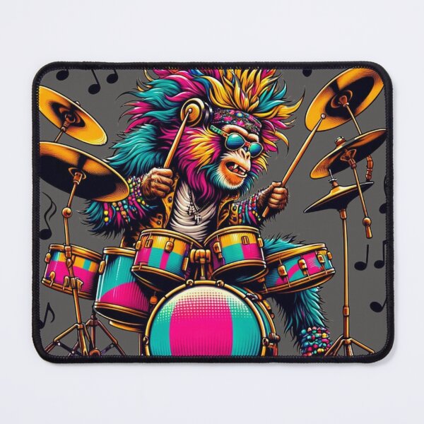 Item preview, Eccentric Beats: The Flamboyant Rockstar Monkey designed and sold by Prosser87.