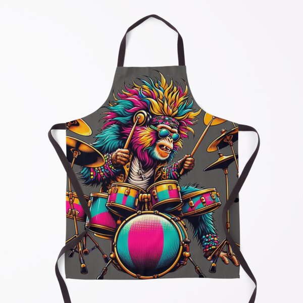 Item preview, Eccentric Beats: The Flamboyant Rockstar Monkey designed and sold by Prosser87.
