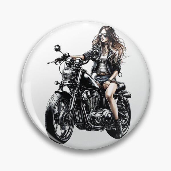 Item preview, "Biker Rebels: The Feminine Elegance" designed and sold by CHRIST5000.
