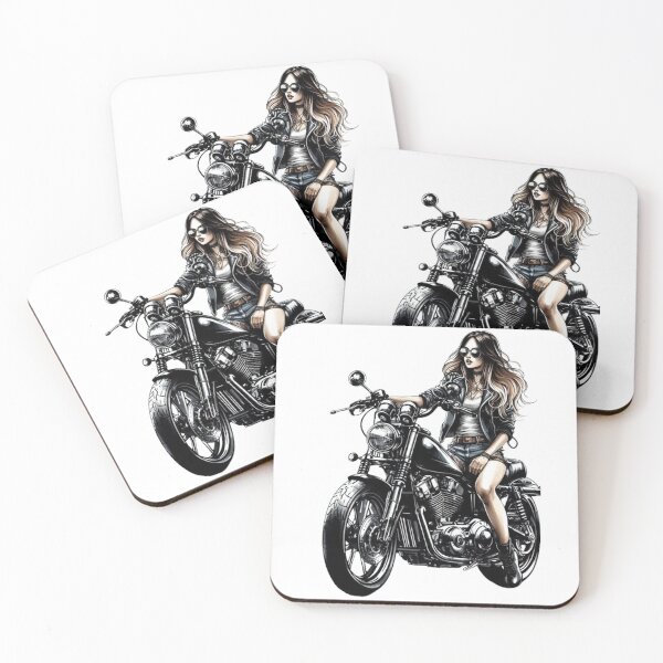Item preview, "Biker Rebels: The Feminine Elegance" designed and sold by CHRIST5000.