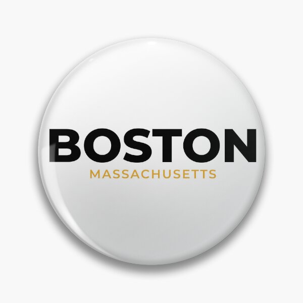 Item preview, Boston Massachusetts typographic design designed and sold by Davimonst.