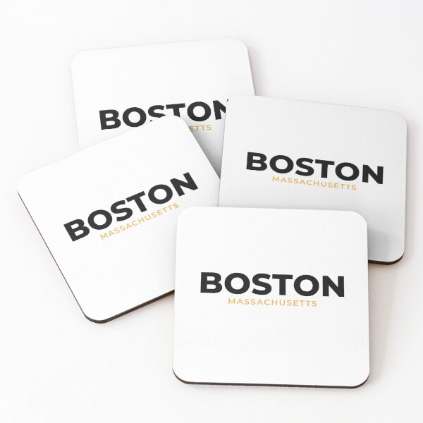 Item preview, Boston Massachusetts typographic design designed and sold by Davimonst.