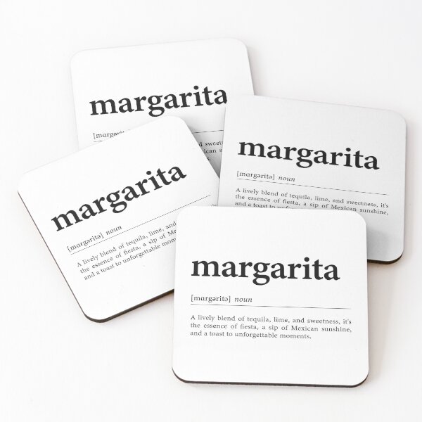 Item preview, Margarita Definition Poster designed and sold by palezebra.