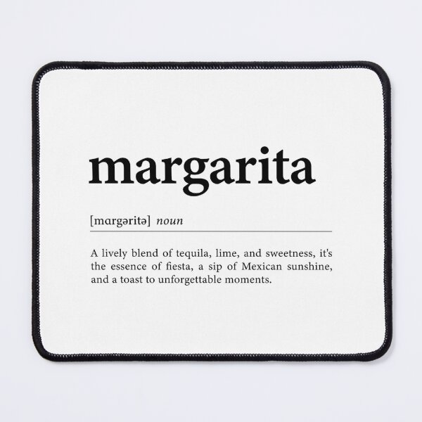 Item preview, Margarita Definition Poster designed and sold by palezebra.