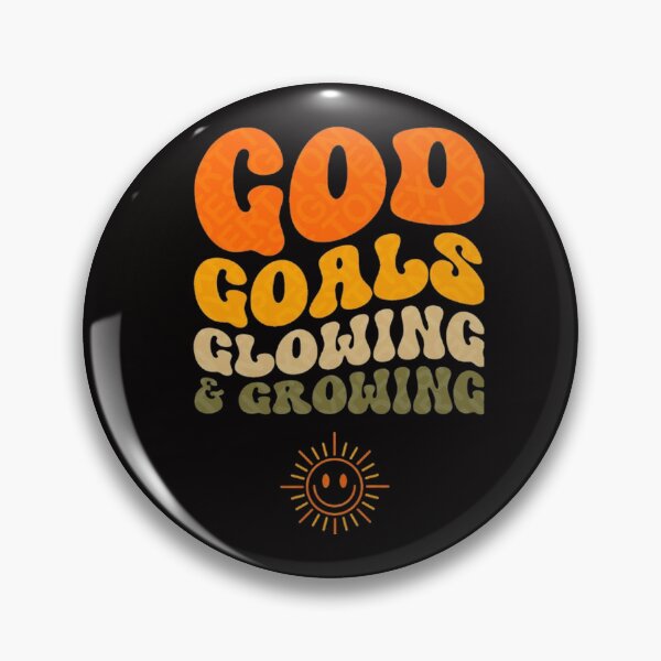 Item preview, God Goals Glowing Growing, gift idea , funny gift  designed and sold by masteryStore.