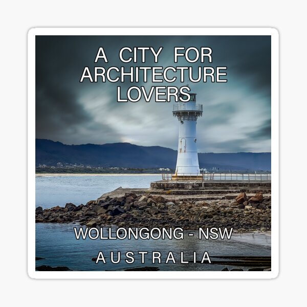 Item preview, A City for Architecture Lovers - Wollongong, NSW Australia designed and sold by Michael van der Hoorn.