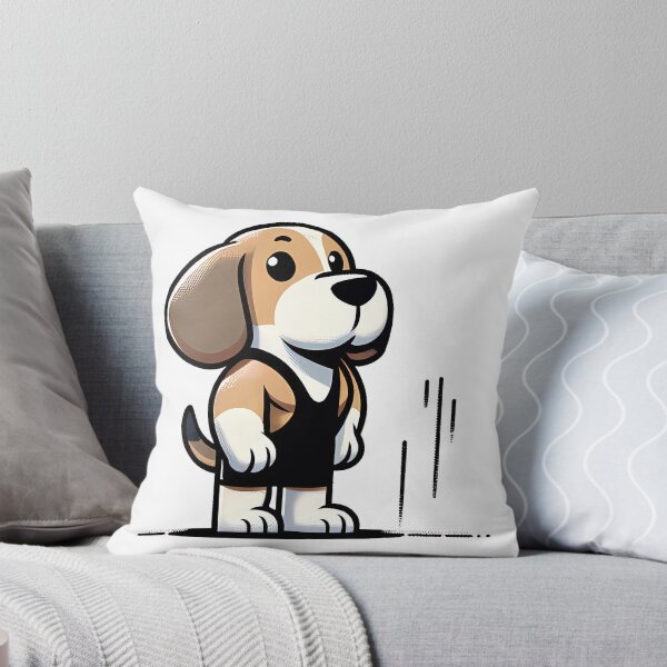 Aperçu de l'œuvre Beagle Buff: Hitting the Gym in Style créée et vendue par Purrformance.