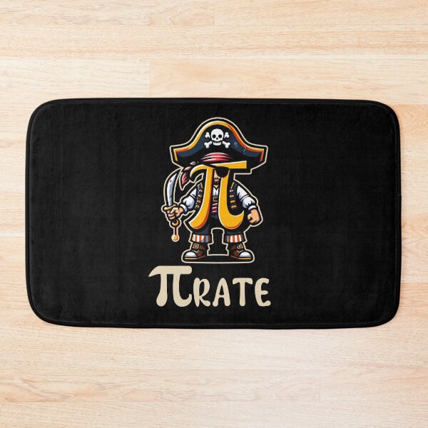 Aperçu de l'œuvre Pirate Pi Day Joyeux Humour Amateurs De Géométrie Et De Science créée et vendue par Chmielayka.
