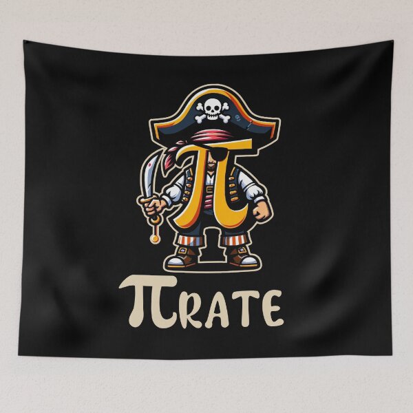 Item preview, Pirate Pi Day Happy Humor Geometry And Science Lovers designed and sold by Chmielayka.